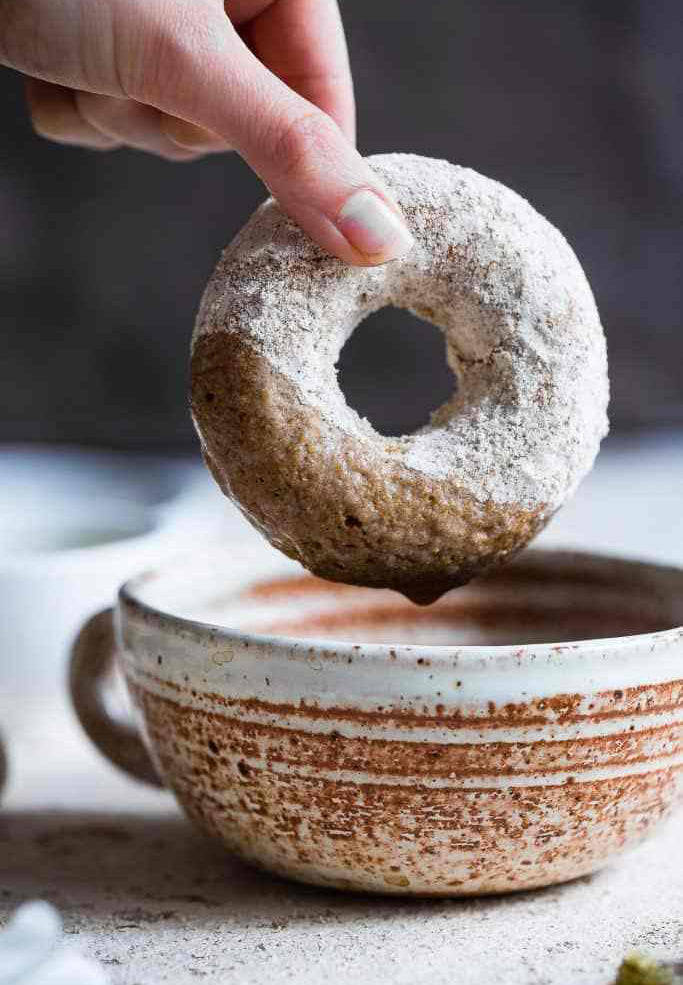 Healthy Protein Donuts with Cinnamon 🍩