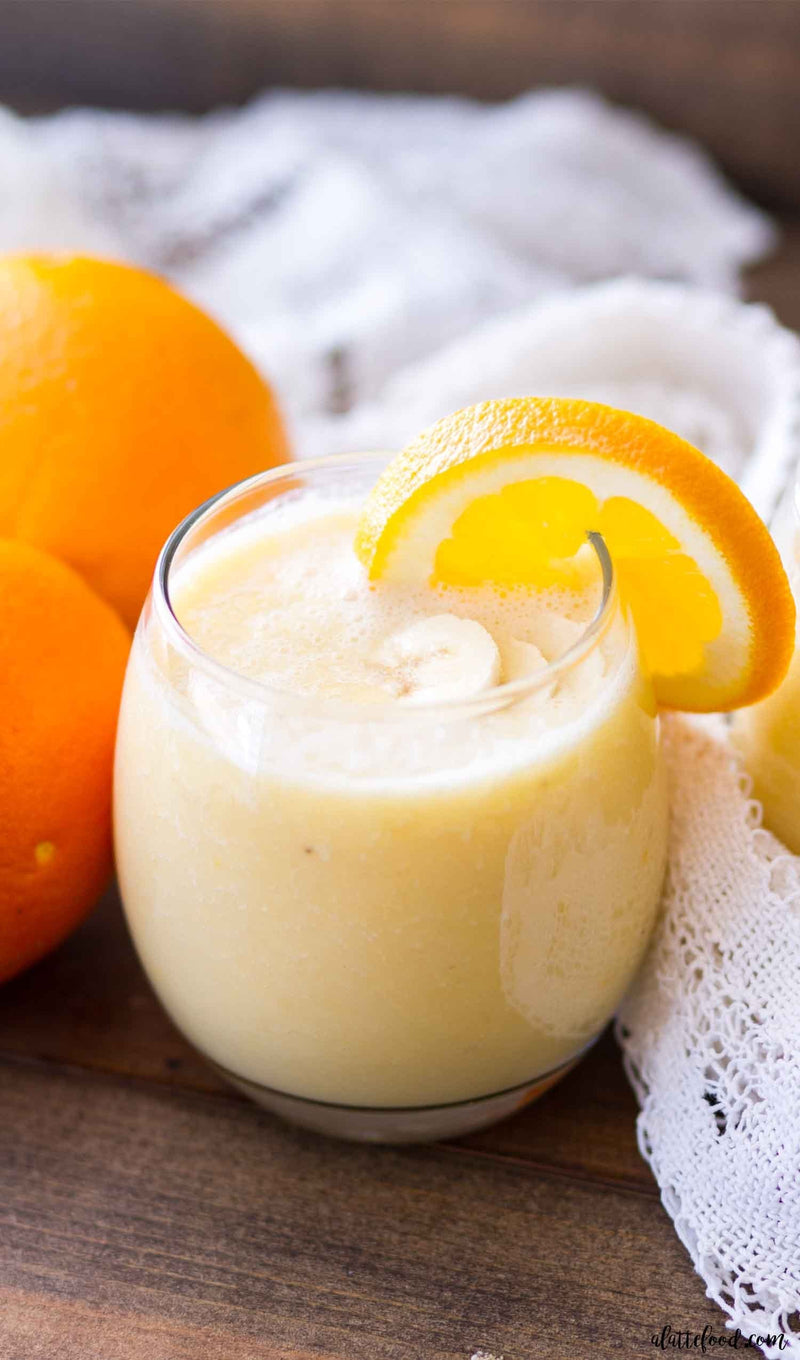 Fresh Orange Protein Smoothie Recipe 🍊🍊🍊