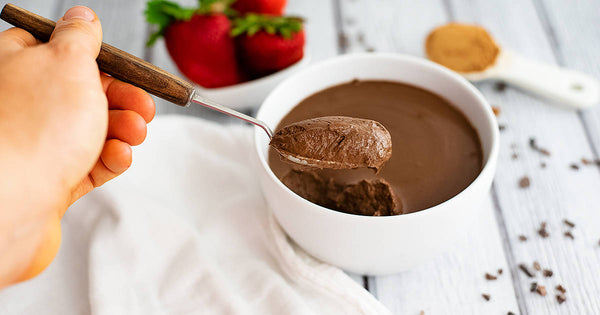 Simple Chocolate Protein Pudding 🍫